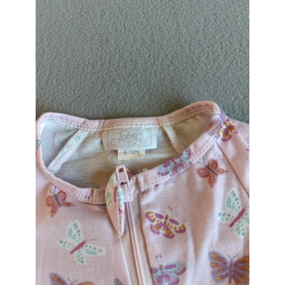 6pc Carters Just One You Little Me Hanna Andersson Baby Girl Sleepers 6mo / 9mo